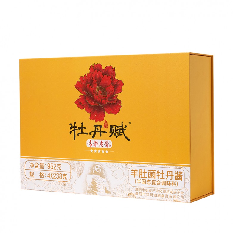 洛阳文旅伴手礼优选 钦明牡丹酱融合牡丹文化与地道风味