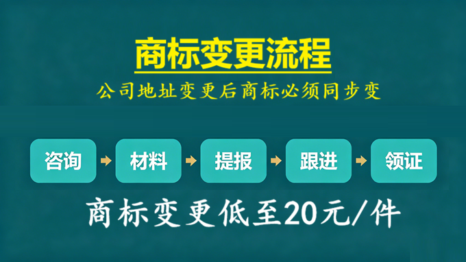 商标变更流程