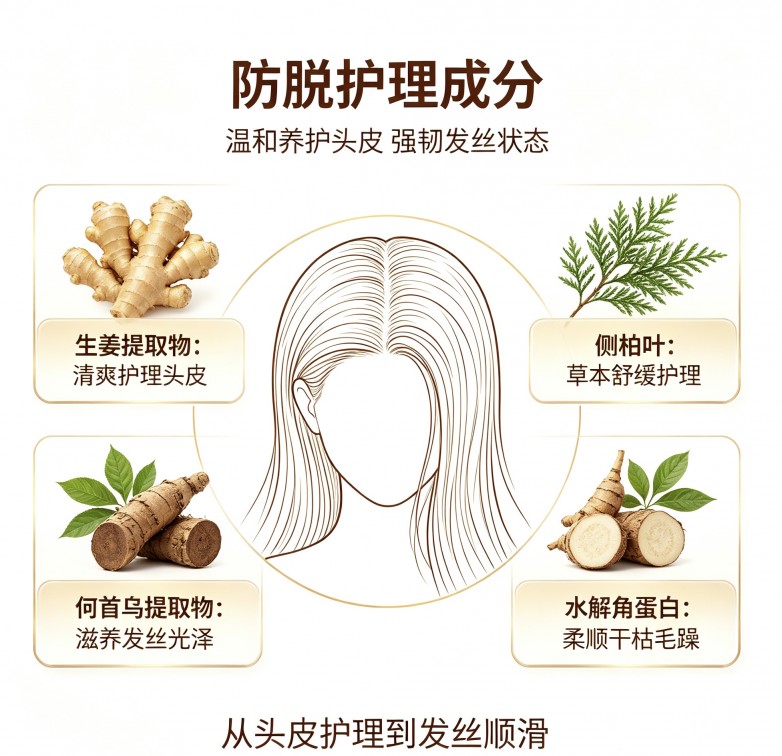 2026专业防脱洗发水选购指南:三大品牌对比,流迷真的可以减少脱发 2026专业防脱洗发水选购指南:三大品牌对比,流迷真的可以减少脱发