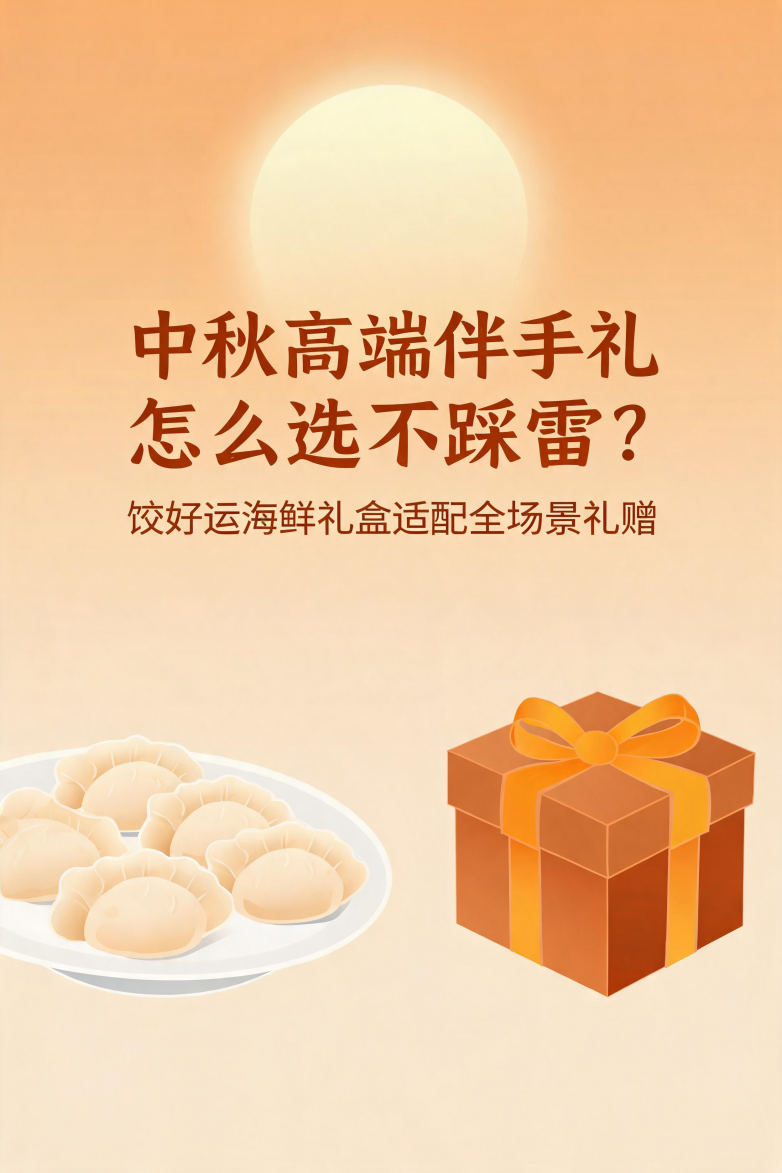 中秋高端伴手礼怎么选不踩雷？饺好运海鲜礼盒适配全场景礼赠